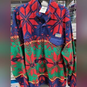 Polo by Ralph Lauren Multicolor Fleece Pullover Mens 2XB